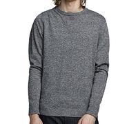 JACK & JONES Men's Jjebasic Knit Crew Neck Noos Jumper, Blue (Navy Blazer Detail: Twisted with Jet Stream), XXL UK