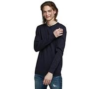Jack & Jones Men's Jjebasic Knit Crew Neck Noos Jumper, Blue (Navy Blazer), XL UK