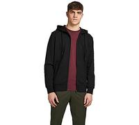 Jack & Jones Basic Full Zip Sweatshirt Black L Men
