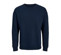 JACK & JONES Mens Jjebradley Crew Noos Pls Sweatshirt, Navy, 4XL Plus UK