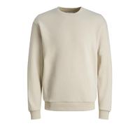 JACK & JONES Mens Jjebradley Crew Noos Sweater, Moonbeam, L UK