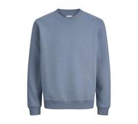 JACK & JONES Jjebradley Sweat Crew Noos Pls - Plus Size, Blue Mirage, 5XL