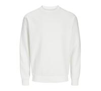 JACK & JONES Men's Jjebradley Sweat Crew Noos Sweater, Cloud Dancer, L