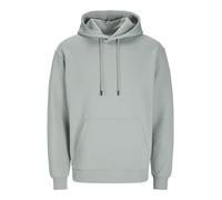 JACK & JONES Men's Jjebradley Sweat Hood Noos Sweatshirt, Iceberg Green, S