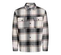 JACK & JONES Mens Jjecharge Overshirt Ls Sn Pls, Crockery, 3XL UK