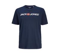 Jack & Jones Men's Jjecorp Logo Tee Crew Neck Noos T Shirt, Navy Blazer, XS UK