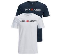JACK & JONES Men's JJECORP Logo TEE SS Crew Neck