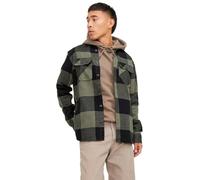 JACK & JONES Men's Jjedarren Overshirt Ls Noos Long Sleeve Shirt, Forest Night/fit: Solid, S