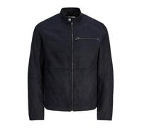 Jack & Jones Dylan Biker Leather Jacket Black S Men