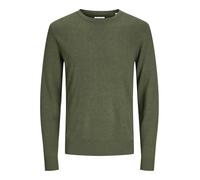 JACK & JONES Men's Jjeemil Knit Crew Neck Noos Jumper, Kombu Green, M