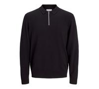 Jack & Jones Emil Long Sleeve Polo Black M Men