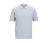 JACK & JONES Men's Jjegeorge Knit Polo Ss Pls, Chambray Blue, 3XL
