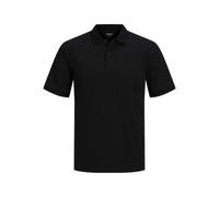 JACK & JONES Men's Jjejaxon Polo Ss Sn Shirt, Black, XXL