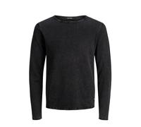 Jack & Jone Leo Round Neck Sweater Noir XL