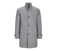 JACK & JONES Men's Jjemelton Wool Coat Sn, Light Grey Mix, L