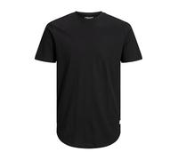 Jack & Jones Men's Jjenoa Tee Crew Neck Noos T Shirt, Black, XXL UK