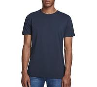Jack & Jones Men's Jjeorganic Basic Tee O-neck Noos T Shirt, Blue (Navy Blazer Detail: Slim), L UK