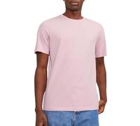 JACK & JONES Mens Jjeorganic Basic Tee O-Neck Noos T-Shirt, Pink Nectar, XL UK