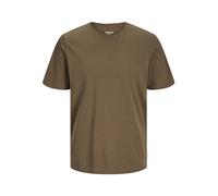 JACK & JONES Men's Jjeorganic Basic Tee SS O-Neck Noos T-Shirt, Canteen, XL