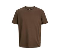 JACK & JONES Men's Male Einfarbig T-Shirt Jjeorganic Basic Tee SS O-Neck Noos, Delicioso, M