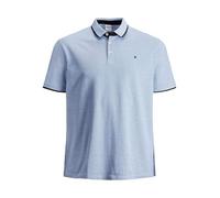 Jack & Jones Mens Paulos Tipped Pique Short Sleeve Polo Shirt Top Plus Size