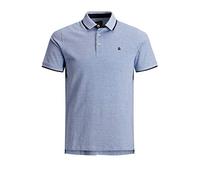 Jack & Jones Men's Jjepaulos Polo Ss Noos Polo Shirt, Bright Cobalt, S