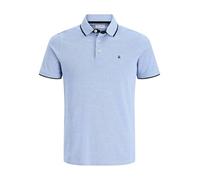 Jack & Jones Men's Jjepaulos Polo Ss Noos Polo Shirt, Bright Cobalt, S