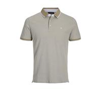Jack & Jones Men's Jjepaulos Polo Ss Noos Polo Shirt, Crockery / Detail: Slim Fit, XL