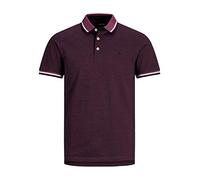 Jack and Jones Paulos Tipped Pique Short Sleeve Polo Shirt
