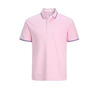 JACK & JONES Mens Jjepaulos Polo SS Noos, Prism Pink, M UK