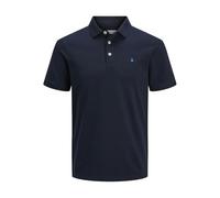 JACK & JONES Men's Jjepaulos Polo Ss Noos Shirt, Sky Captain Detail Classic, L