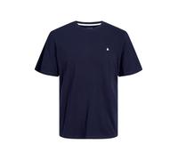 JACK & JONES Men's Jjepaulos Tee Ss Crew Neck Noos Pls T-Shirt, Blazer Navy, 5XL