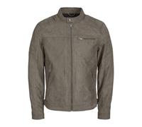 JACK & JONES Men's Jjerocky Jacket Noos Faux Leather Jacket, Falcon Fake Suede, S