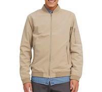 JACK & JONES Mens Jjerush Bomber Noos, Beige, M UK