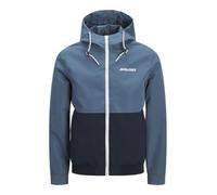 JACK & JONES Mens Jjerush Hood Bomber Noos, Blue Mirage, M UK