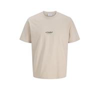 JACK & JONES Mens Jjesoho Tee Ss Crew Neck Noos, Moonbeam, M UK