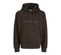 JACK & JONES Men's Jjestar Jj Sweat Hood Noos, Delicioso, S