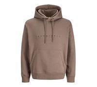 Jack & Jones Star Plus Size Hoodie Beige 4XL Men