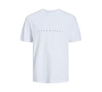 JACK & JONES Mens JJ T-Shirt Short Sleeve White XL