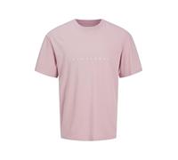 JACK & JONES Men's Jjestar Jj Tee Ss Noos Jeans, Pink Nectar, L