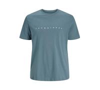 JACK & JONES Men's Jjestar Jj Tee SS Noos T-Shirt, Blue Mirage, L