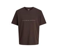 JACK & JONES Men's Male Logo T-Shirt Jjestar Jj Tee Ss Noos, Delicioso, L