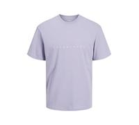 JACK & JONES Men's Jjestar Jj Tee SS Noos T-Shirt, Languid Lavender, L