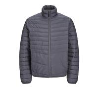 JACK & JONES Men's Jjestate Packable Puffer Collar Noos Quilted Jacket, Asphalt, XS