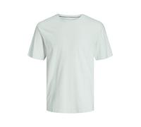JACK & JONES Men's Jjesummer Linen Tee Ss O-Neck Sn Short-Sleeved Shirt, Soothing Sea, XS