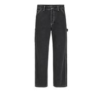 JACK & JONES Men's Jjialex Jjcarpenter Mf 842 Sn, Black Denim, 36 W/36 L
