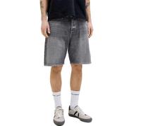 JACK & JONES Men's Jjialex Jjoriginal Am 399 Sn Shorts, Black Denim, XS