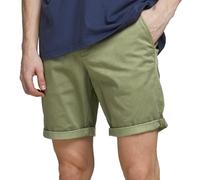 JACK & JONES Men's JJIBOWIE JJSHORTS Solid SA STS Shorts, Deep Lichen Green, L
