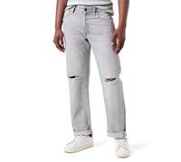 JACK & JONES Men's Jjichris Jjoriginal SBD 021 Jean Pants, Grey Denim, 33 W/32 L