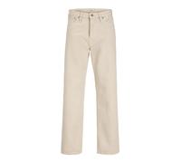 JACK & JONES Men's Jjieddie Jjcooper Am 469 Jeans, Moonbeam, 28 W/ 30 L